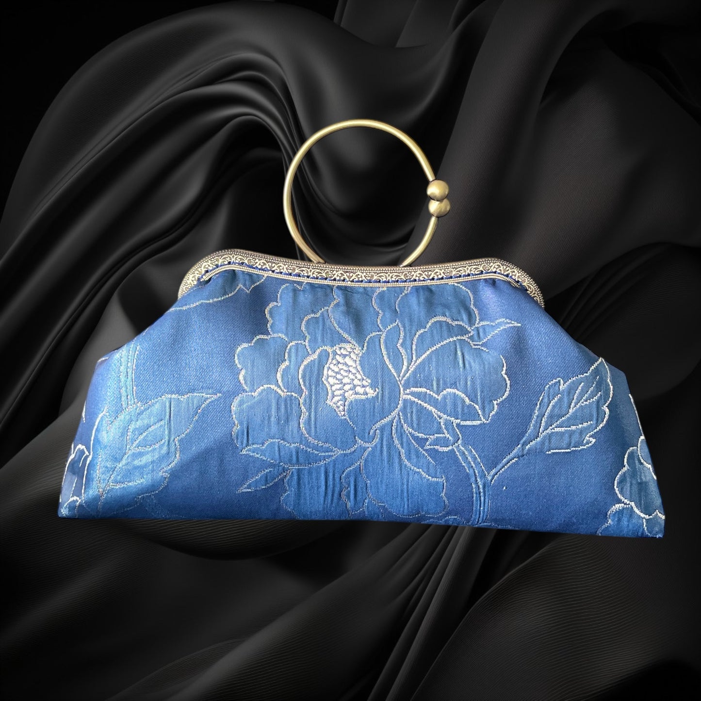 Kimono remake bag [No.1465]