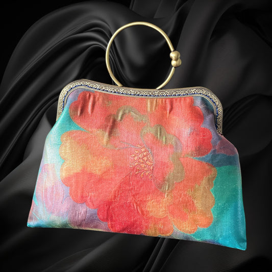 Kimono remake bag [No.1448]
