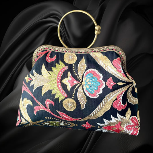 Kimono remake bag [No.1447]