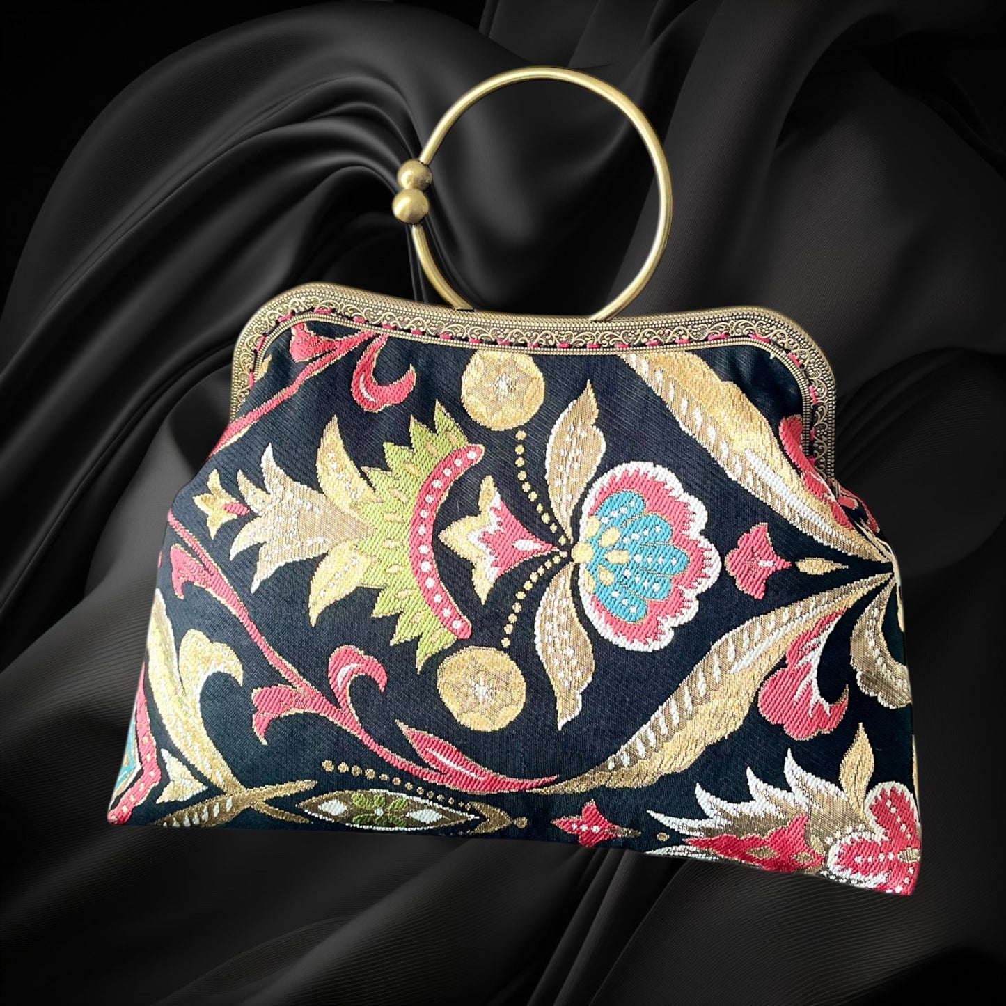 Kimono remake bag [No.1447]
