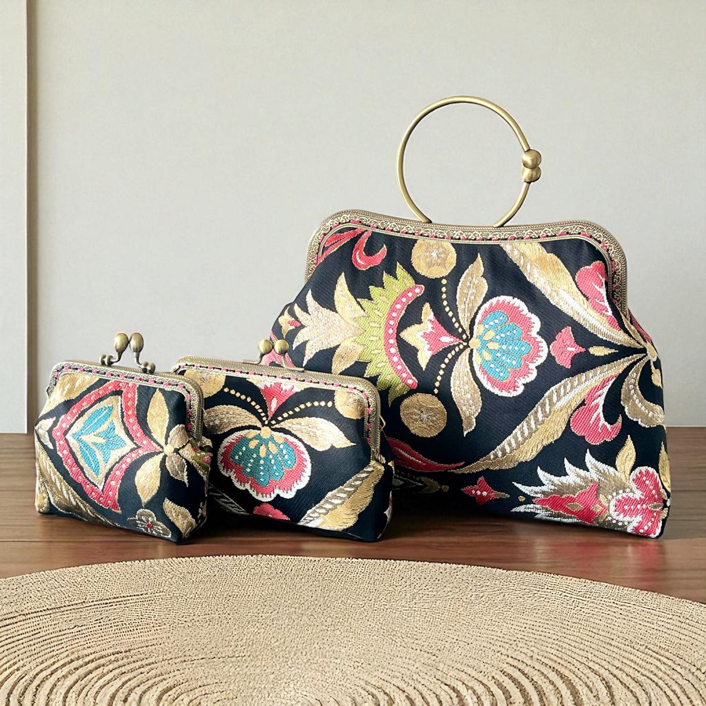 Kimono remake bag [No.1447]
