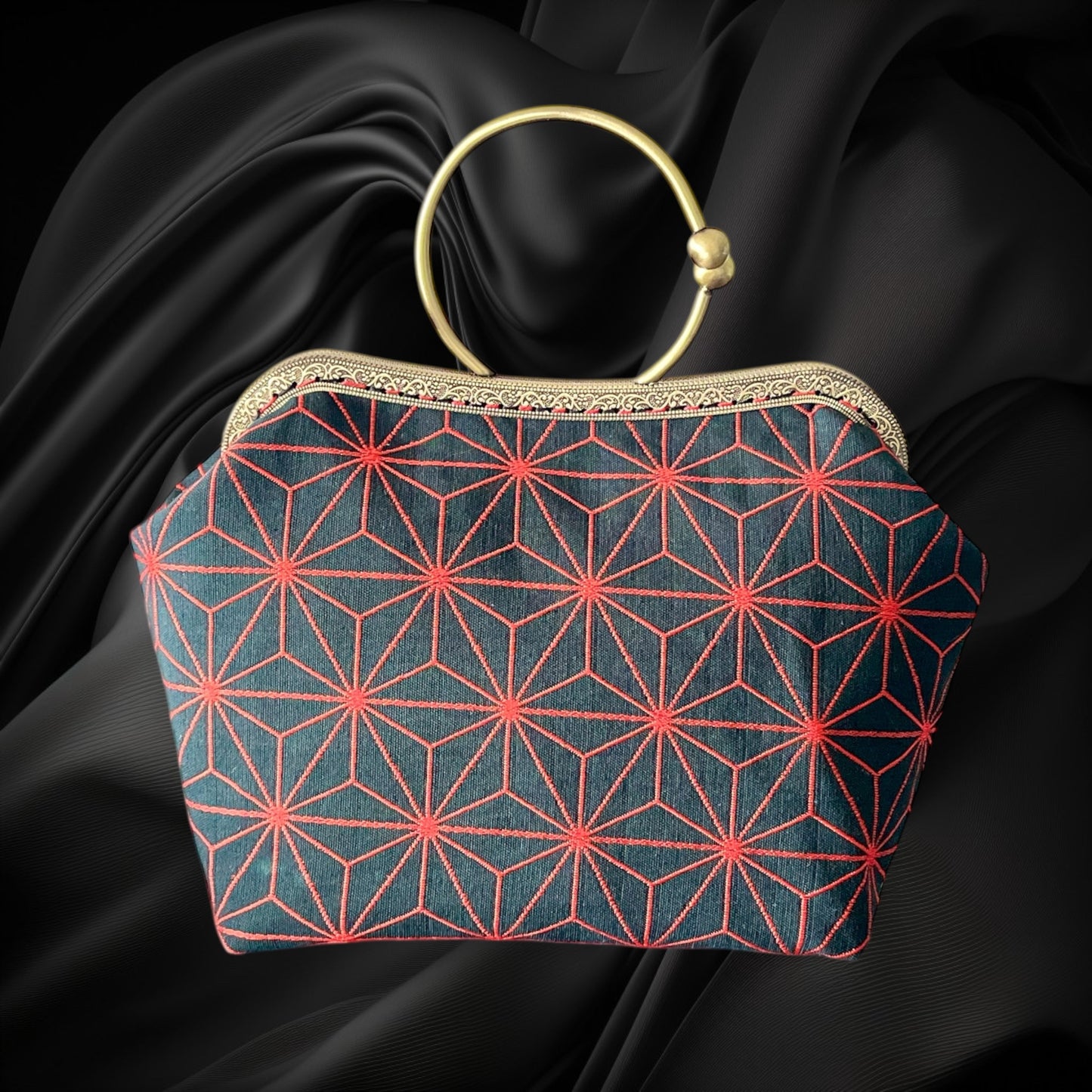 Kimono remake bag [No.1451]