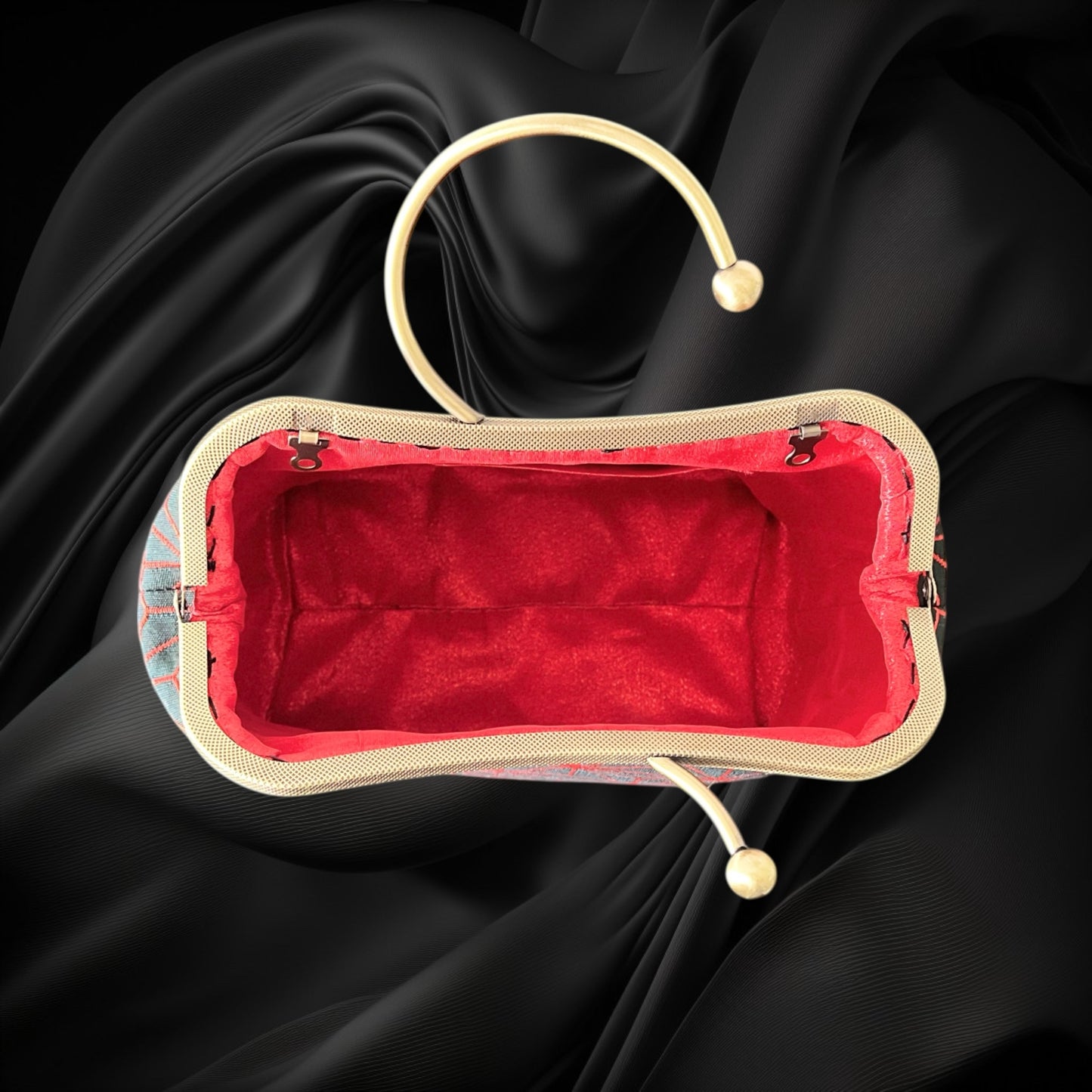 Kimono remake bag [No.1451]