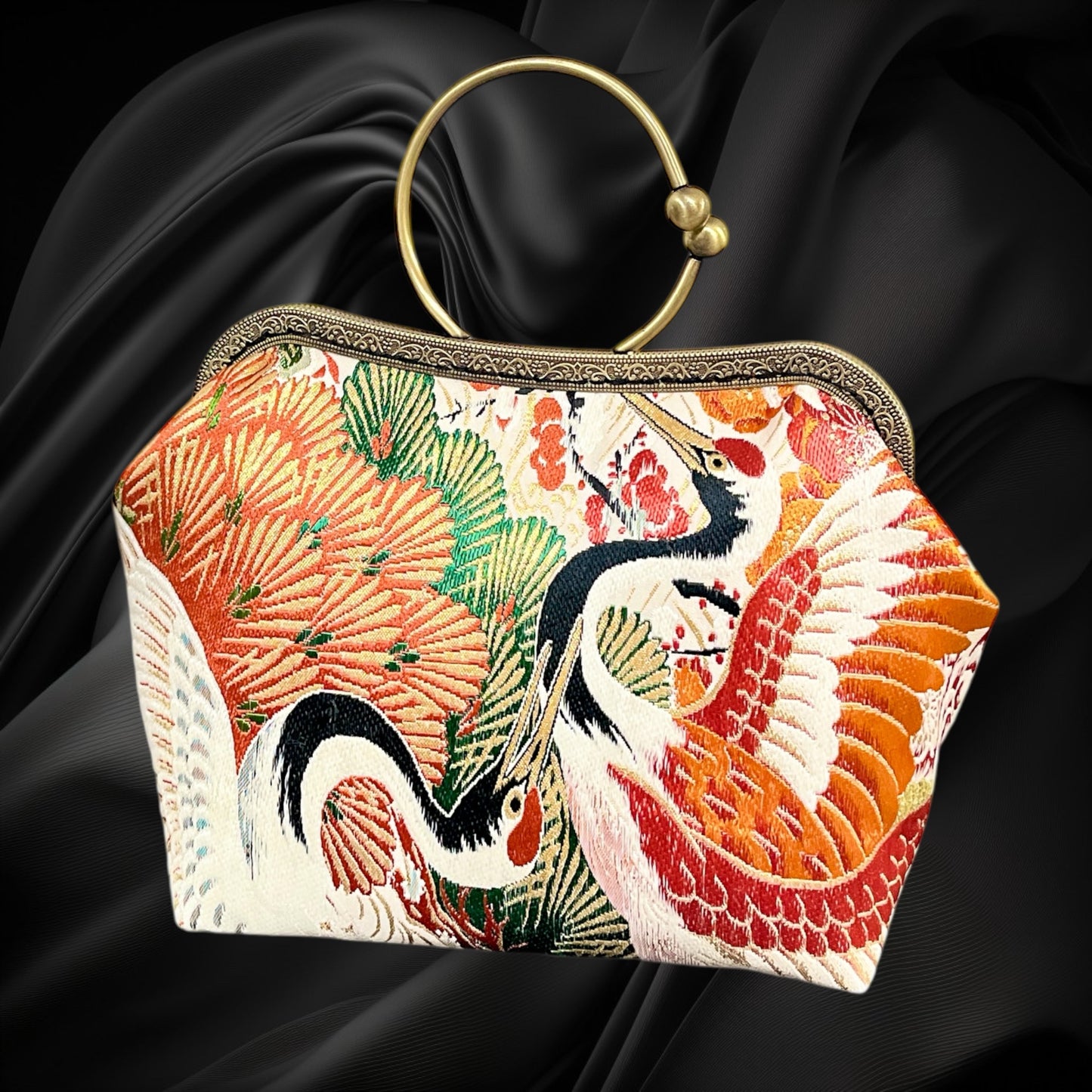 Kimono remake bag [No.1472]
