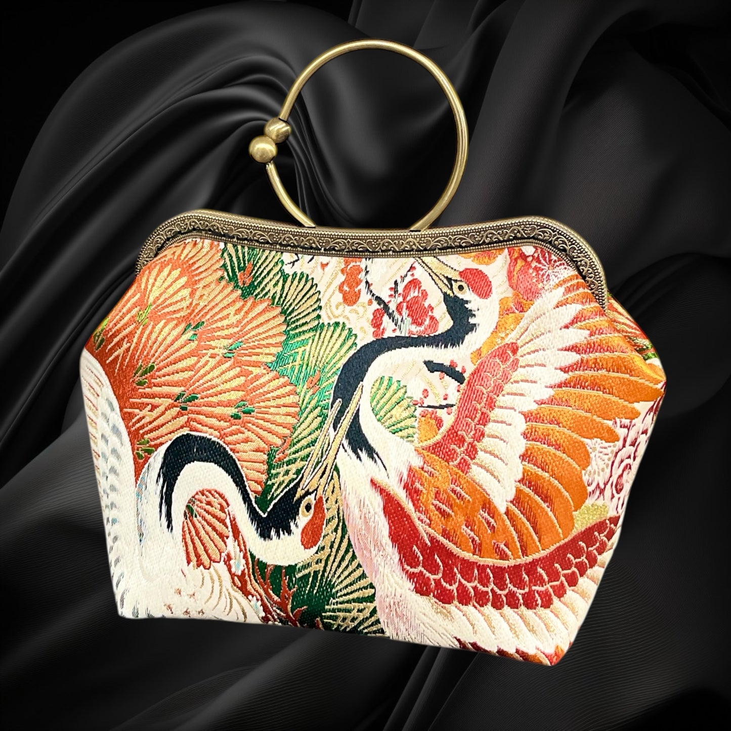 Kimono remake bag [No.1472]