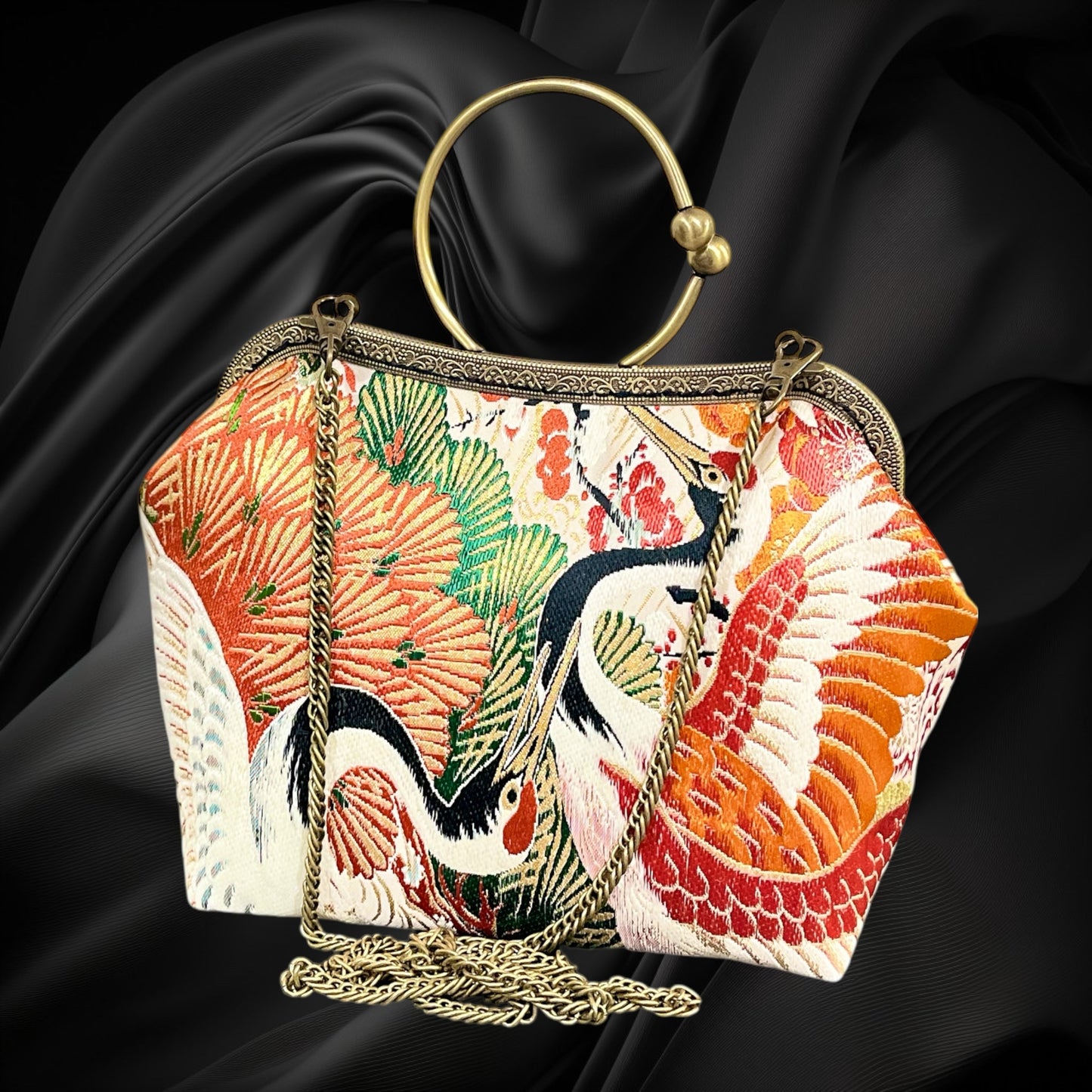Kimono remake bag [No.1472]