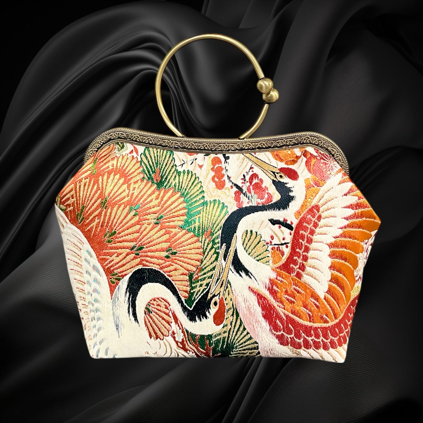 Kimono remake bag [No.1472]