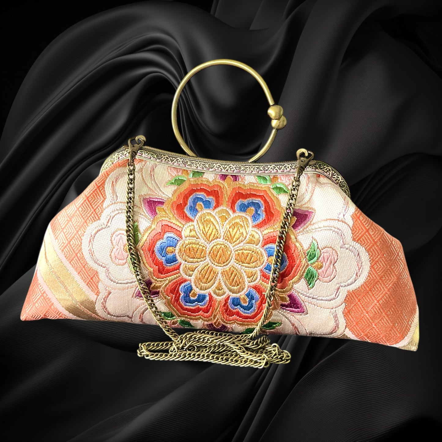 Kimono remake bag [No.1506]