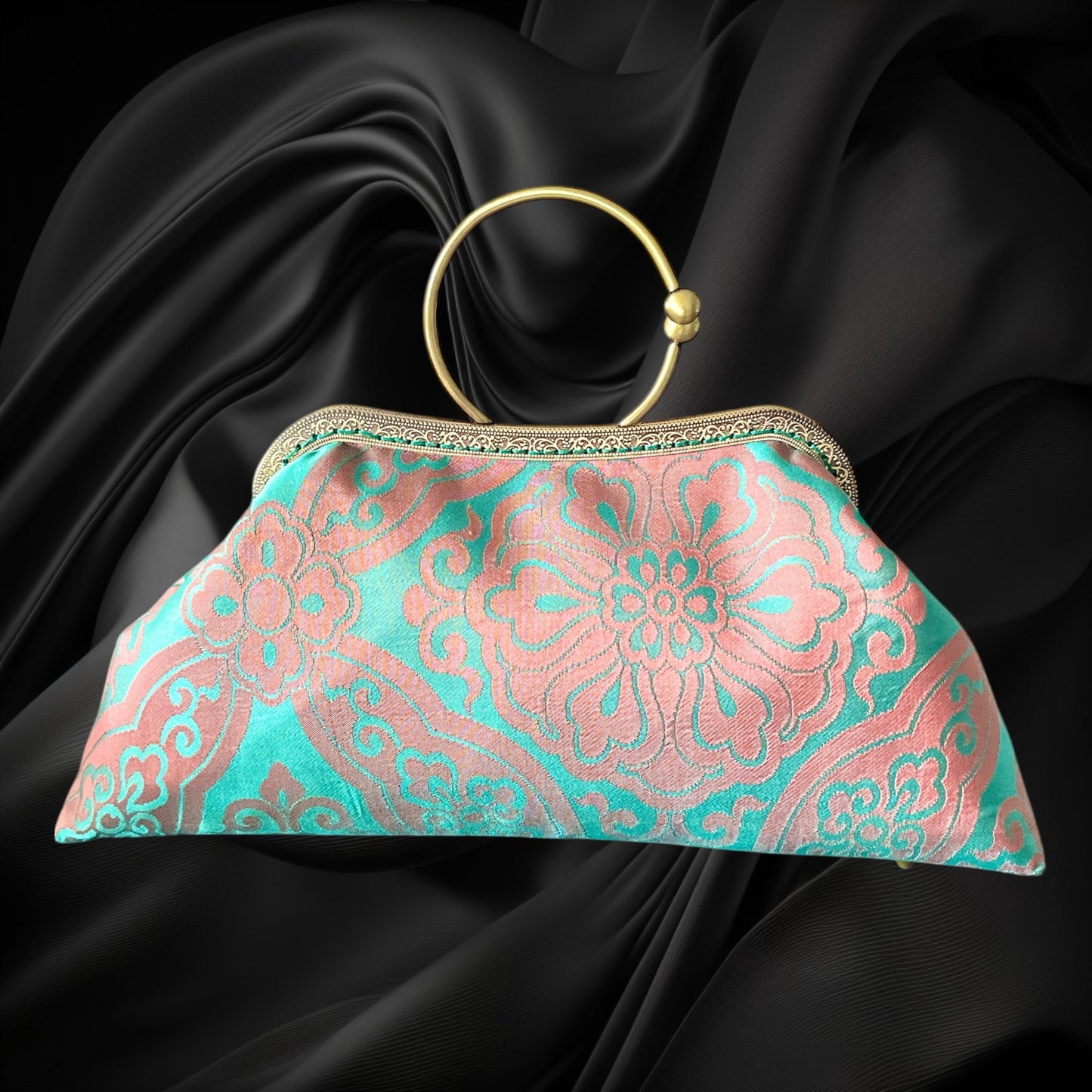 Kimono remake bag [No.1505]