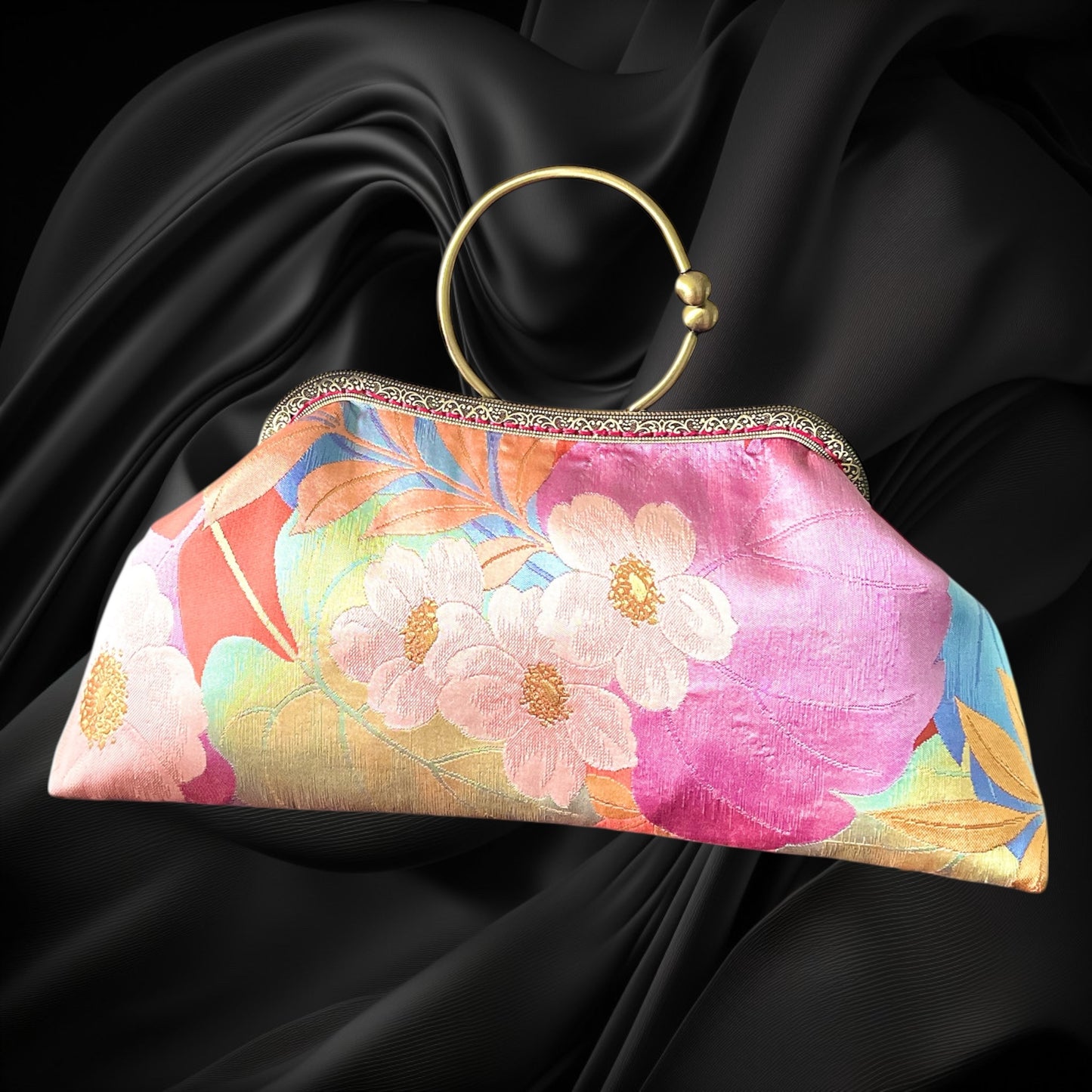 Kimono remake bag [No.1504]