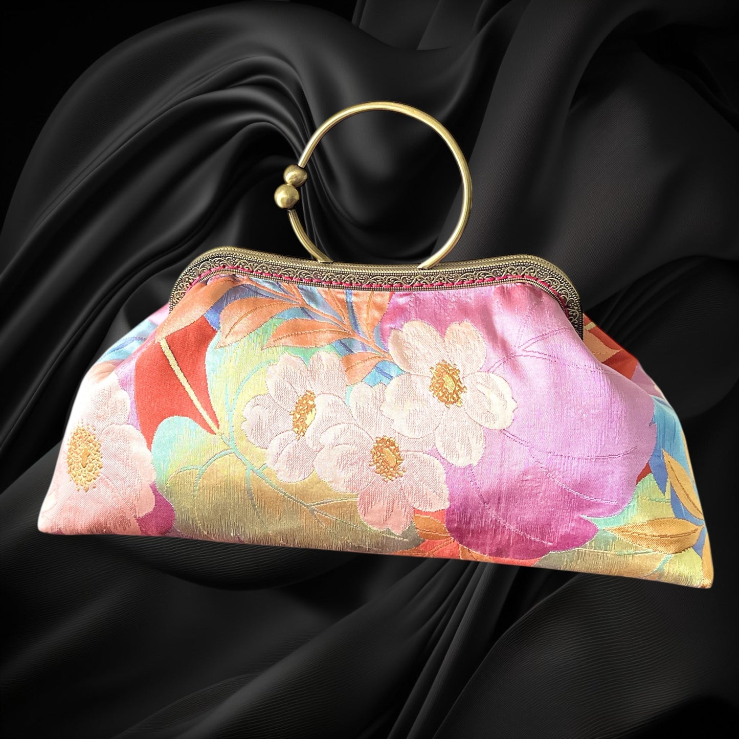 Kimono remake bag [No.1504]