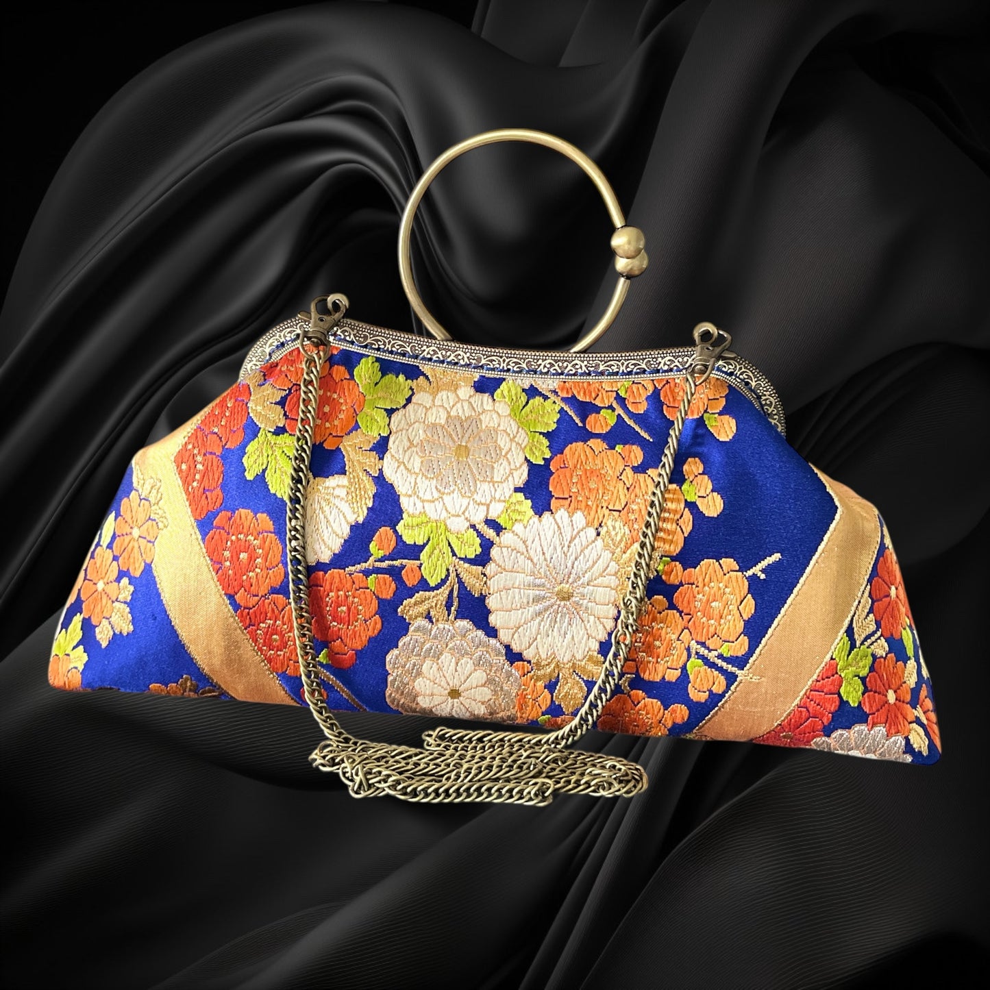 Kimono remake bag [No.1503]