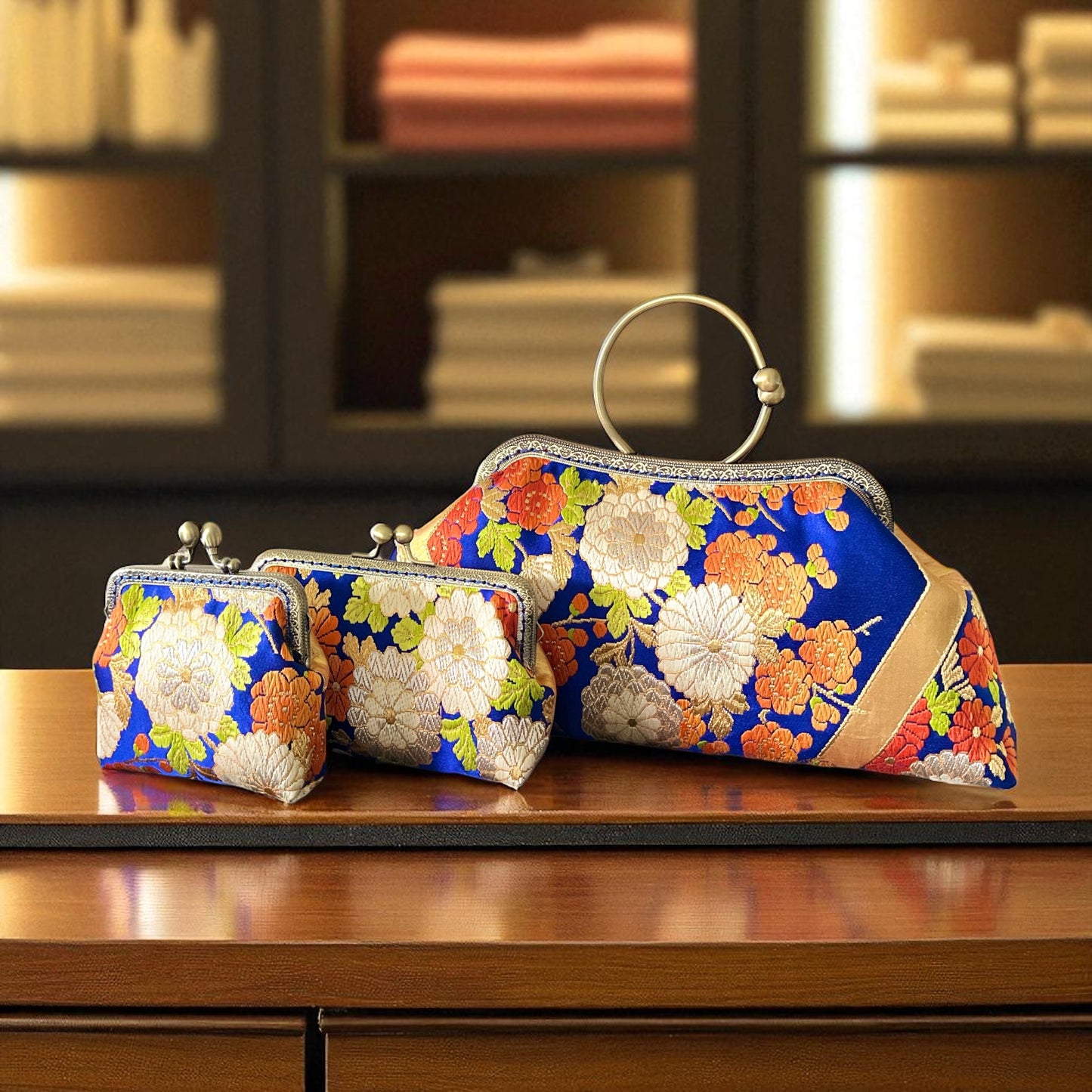 Kimono remake bag [No.1503]