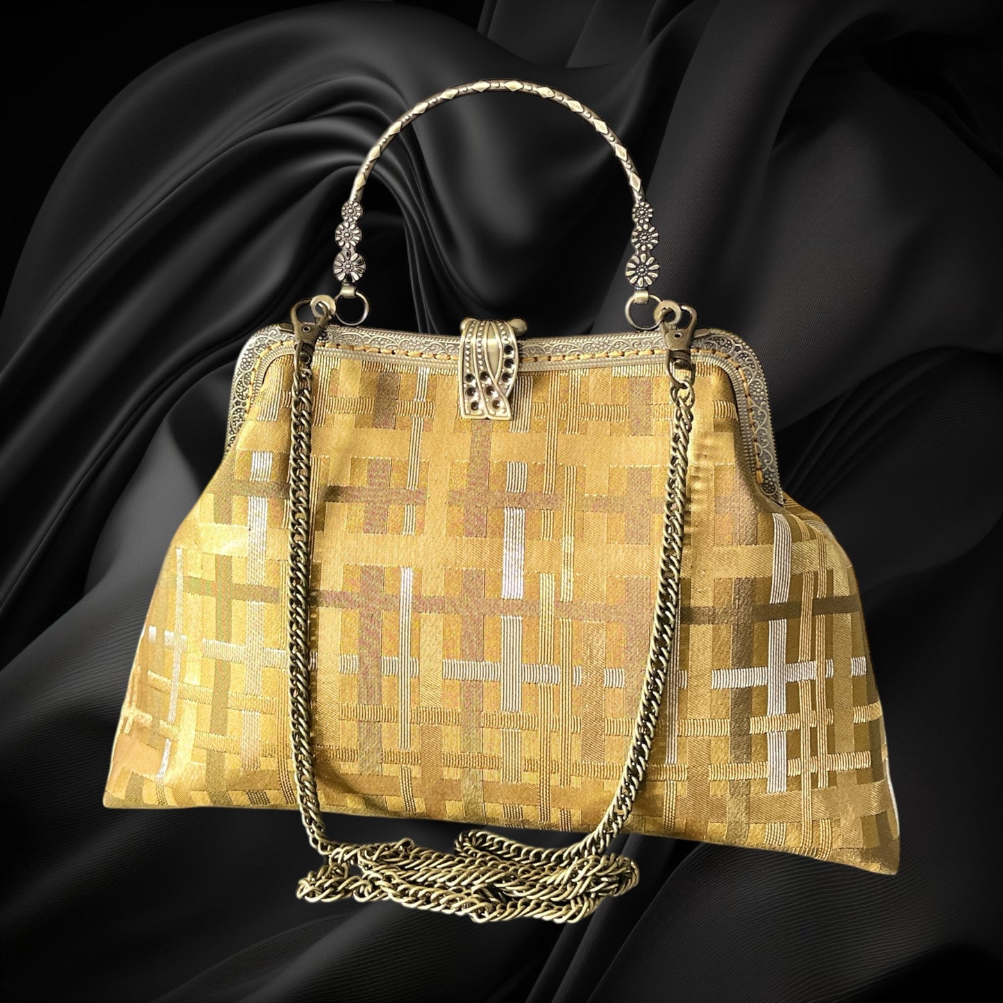 Kimono remake bag [No.1509]