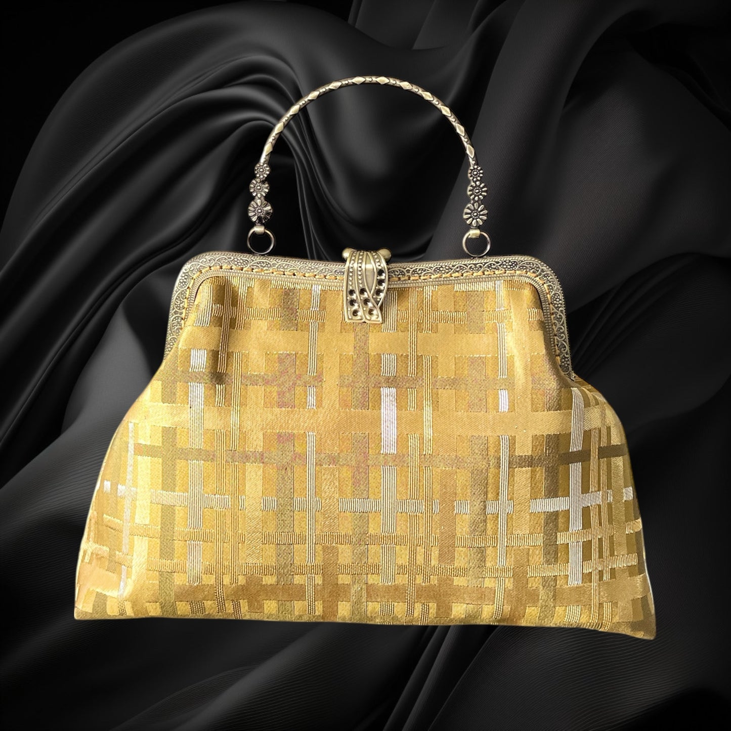 Kimono remake bag [No.1509]