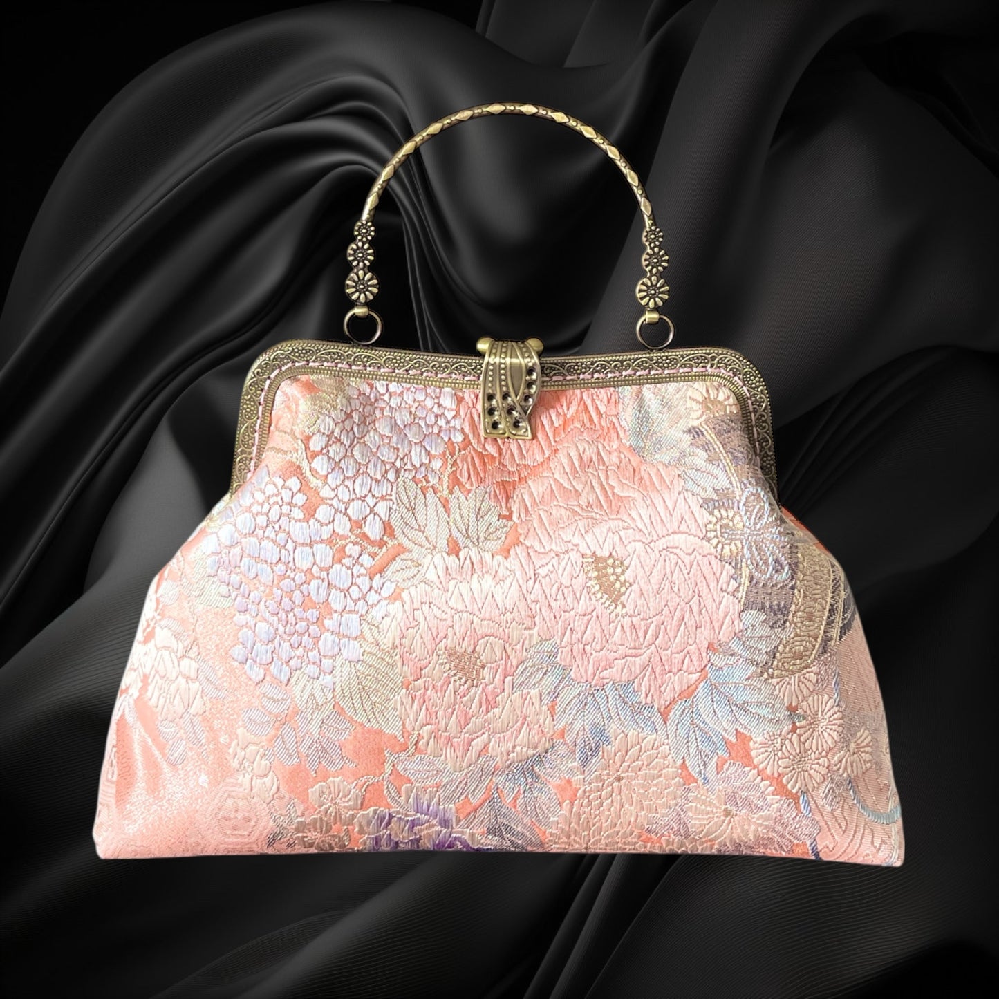 Kimono remake bag [No.1508]