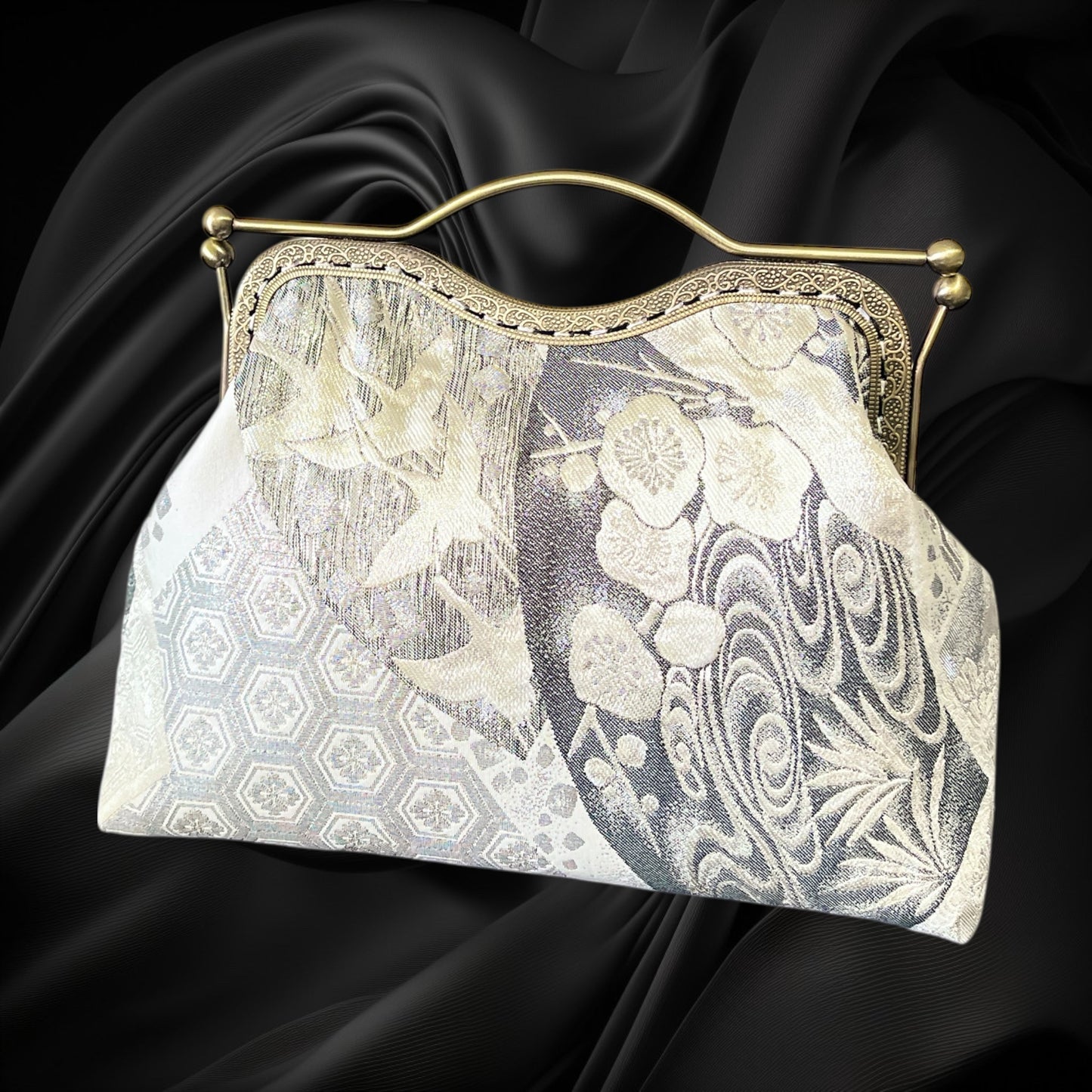 着物リメイクバッグ [No.1556]