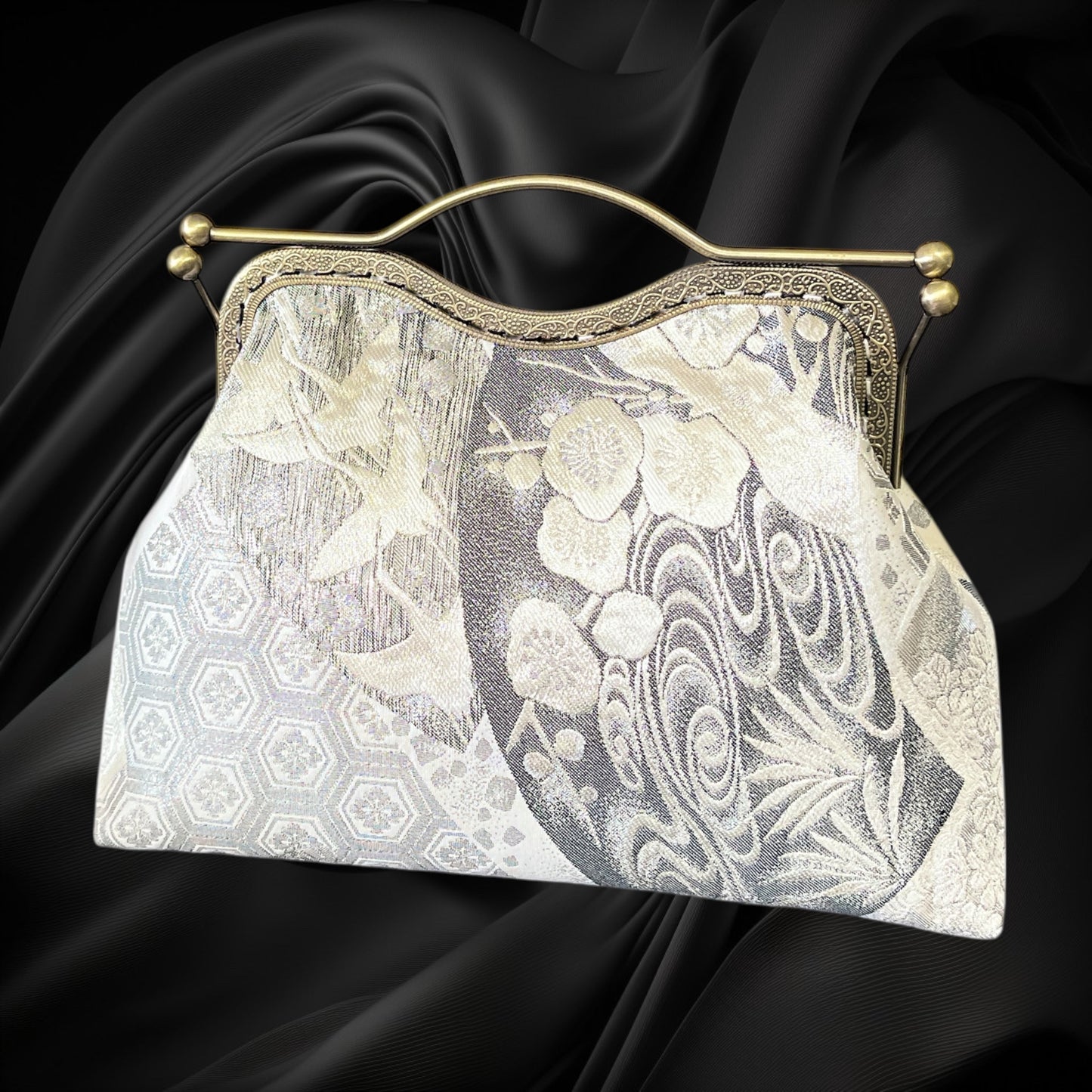 着物リメイクバッグ [No.1556]