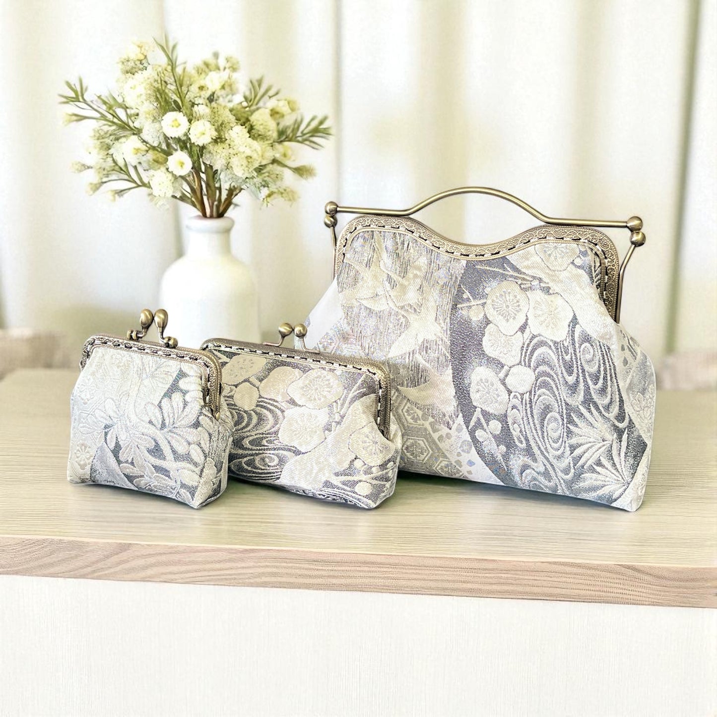 着物リメイクバッグ [No.1556]