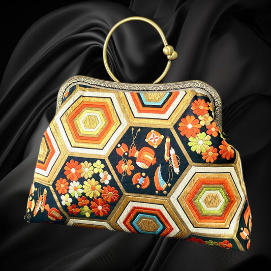 着物リメイクバッグ [No.1561]