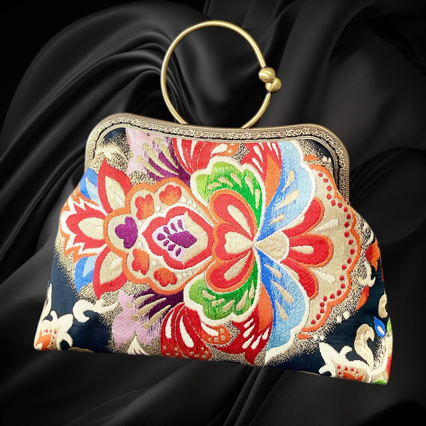 着物リメイクバッグ [No.1560]