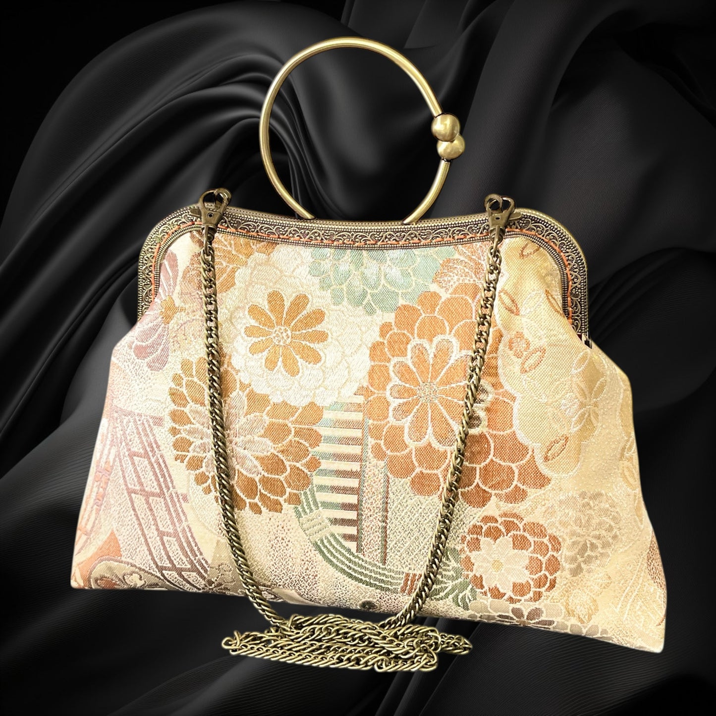 着物リメイクバッグ [No.1559]