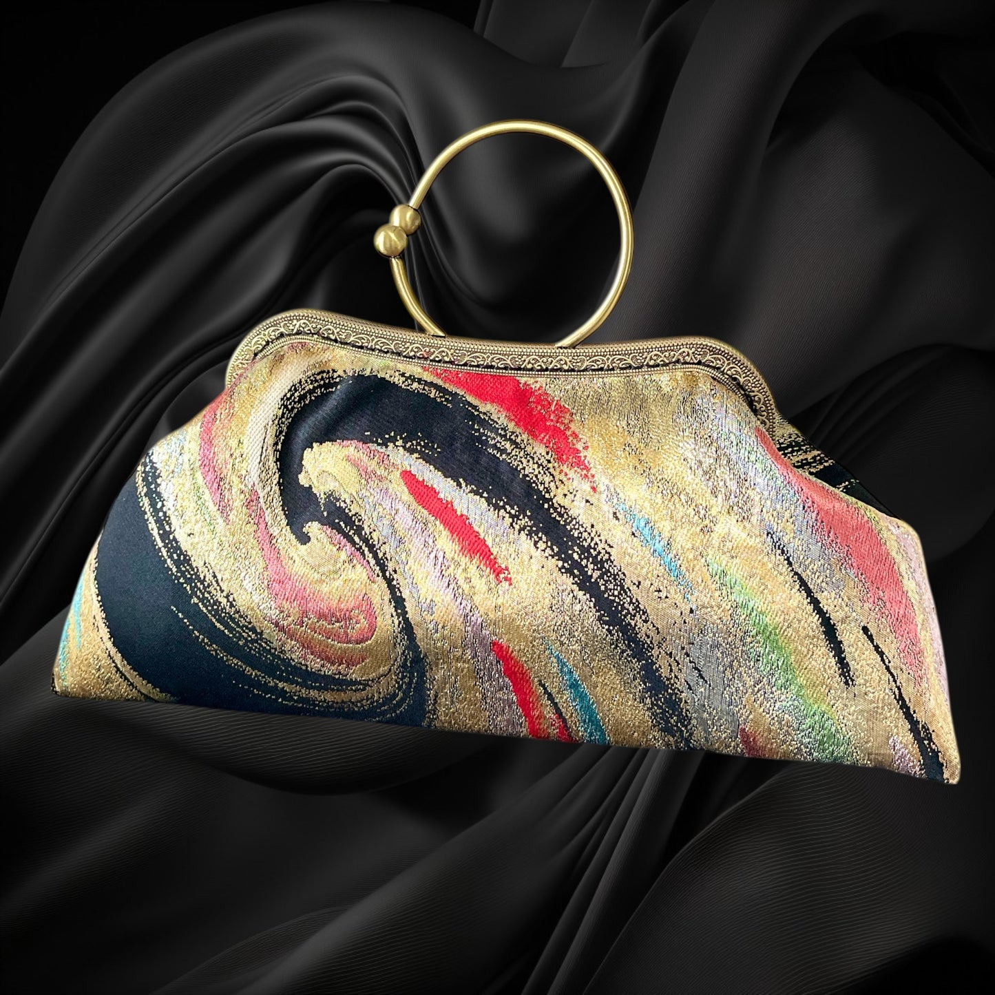 着物リメイクバッグ [No.1567]