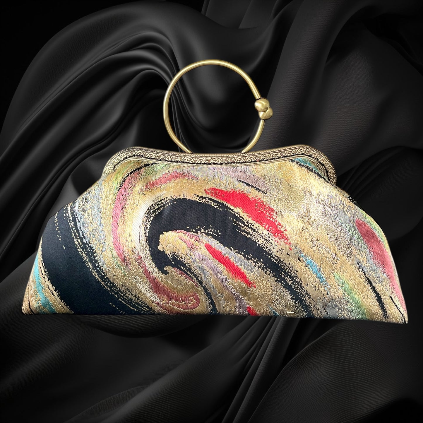 着物リメイクバッグ [No.1567]