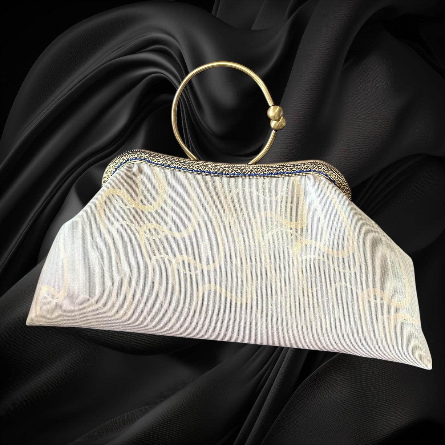 着物リメイクバッグ [No.1565]