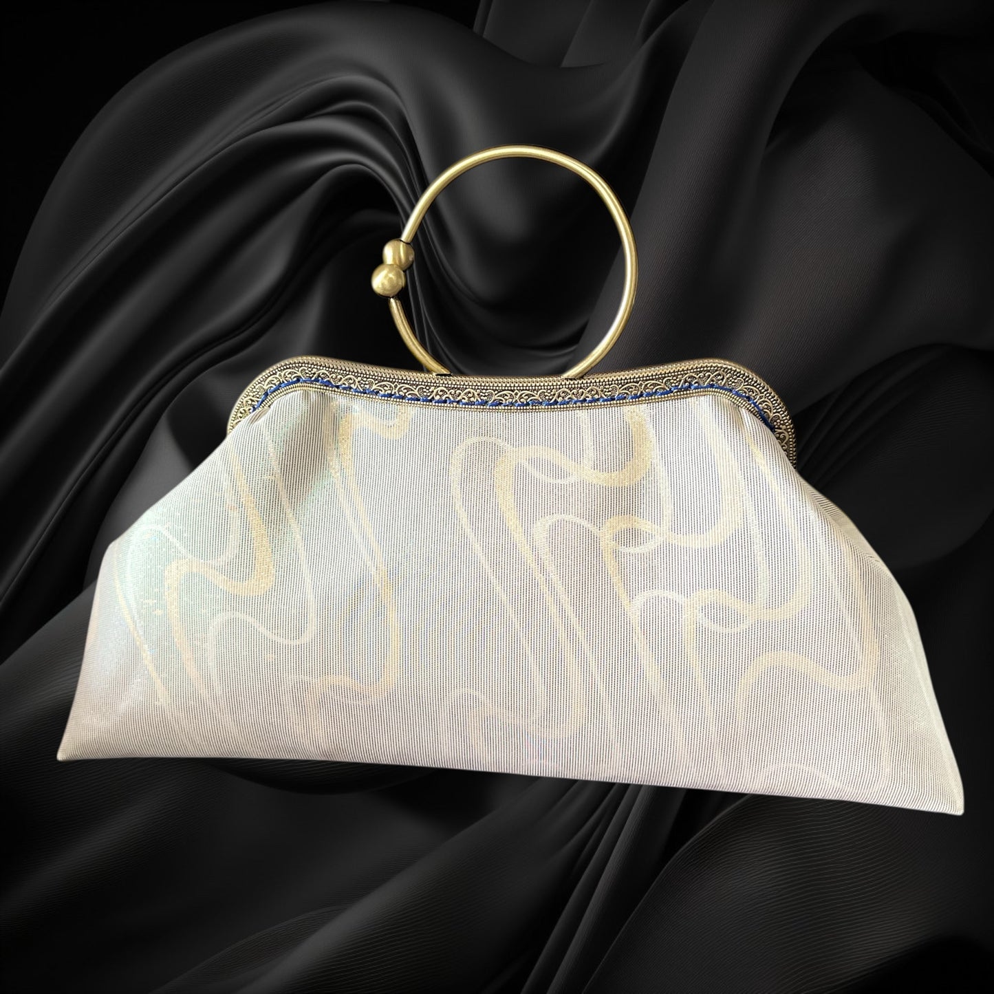 着物リメイクバッグ [No.1565]