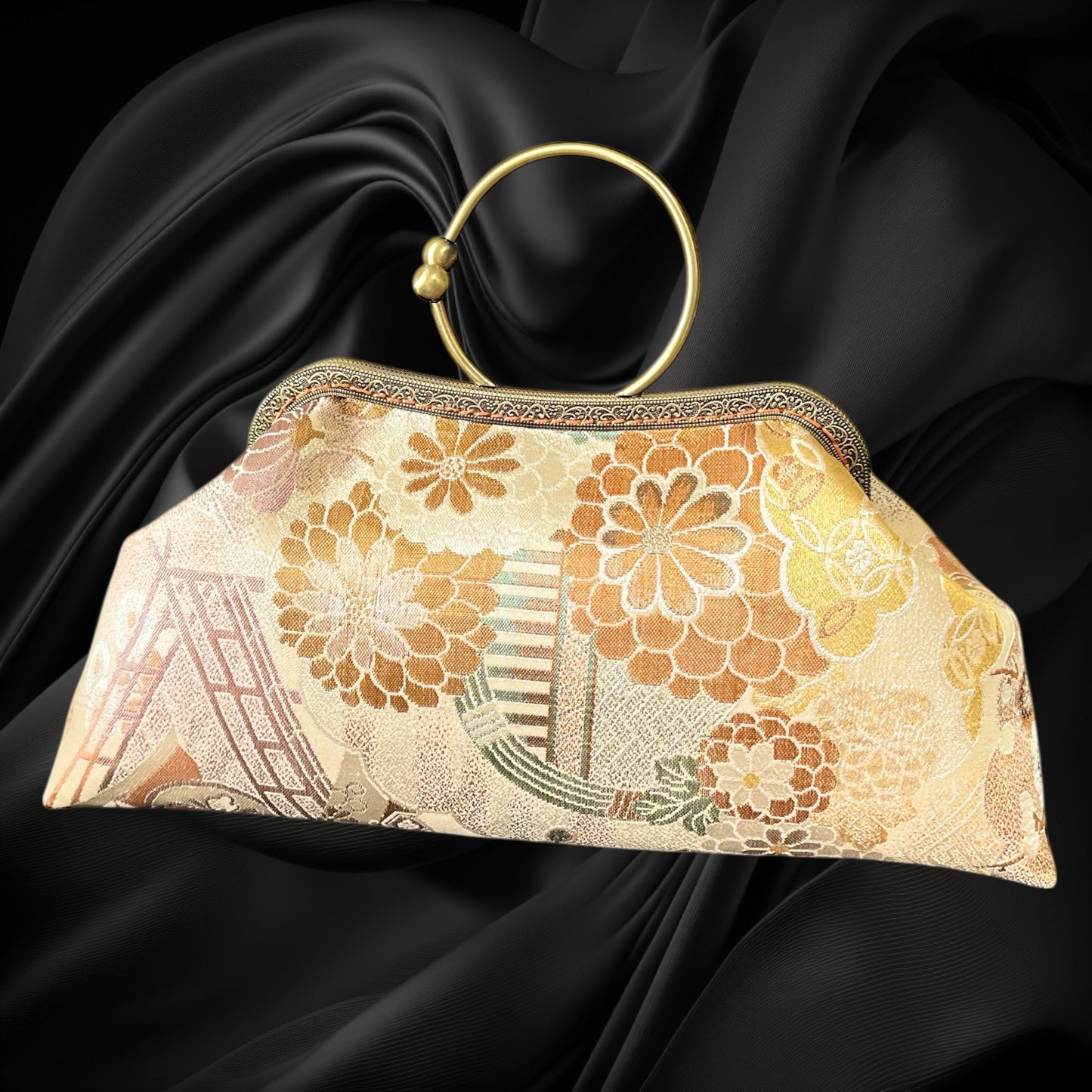 着物リメイクバッグ [No.1562]