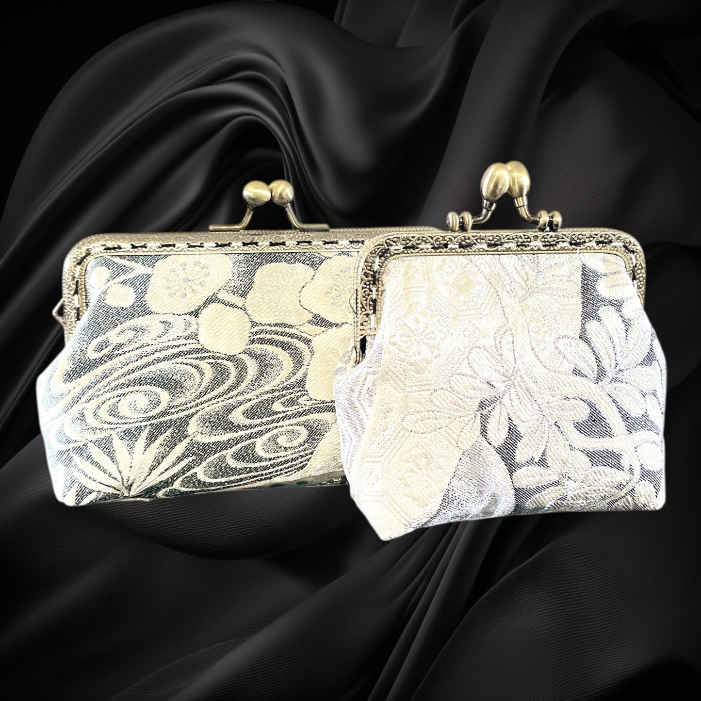 着物リメイクポーチ  [No.468]