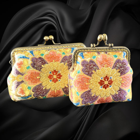 着物リメイクポーチ  [No.469]