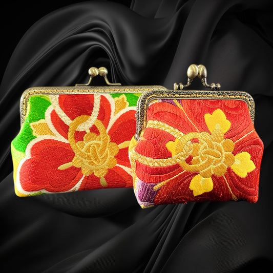 着物リメイクポーチ  [No.472]