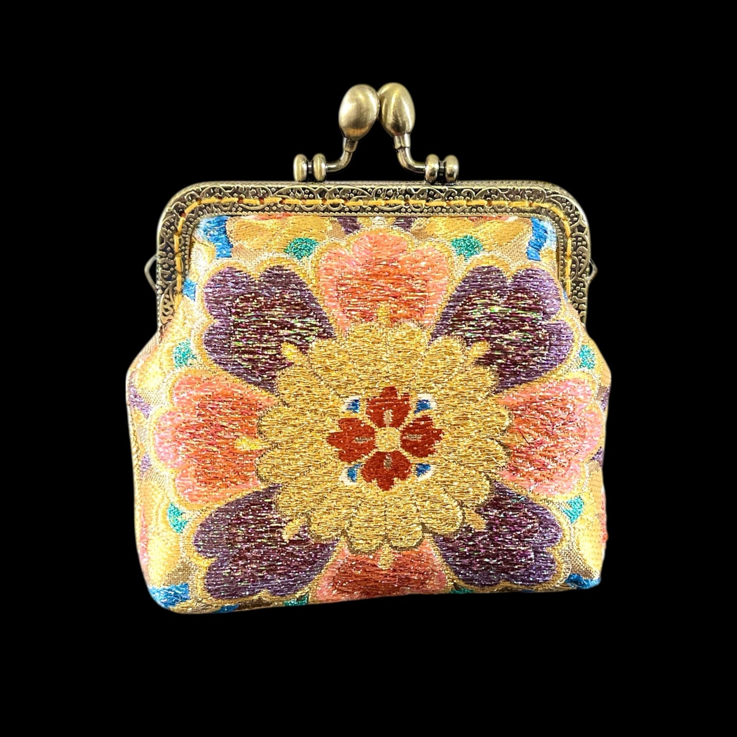 着物リメイクポーチ  [No.469]