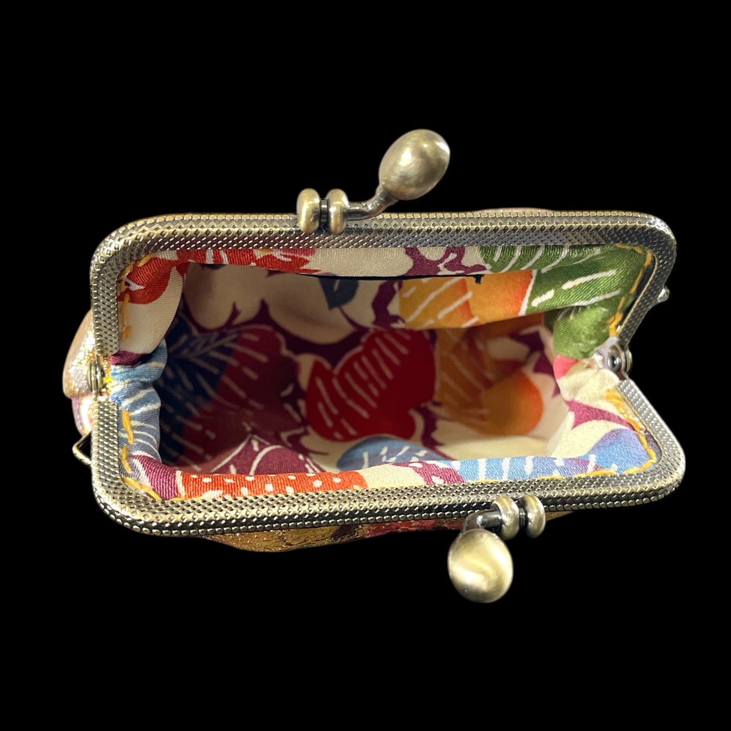 着物リメイクポーチ  [No.469]