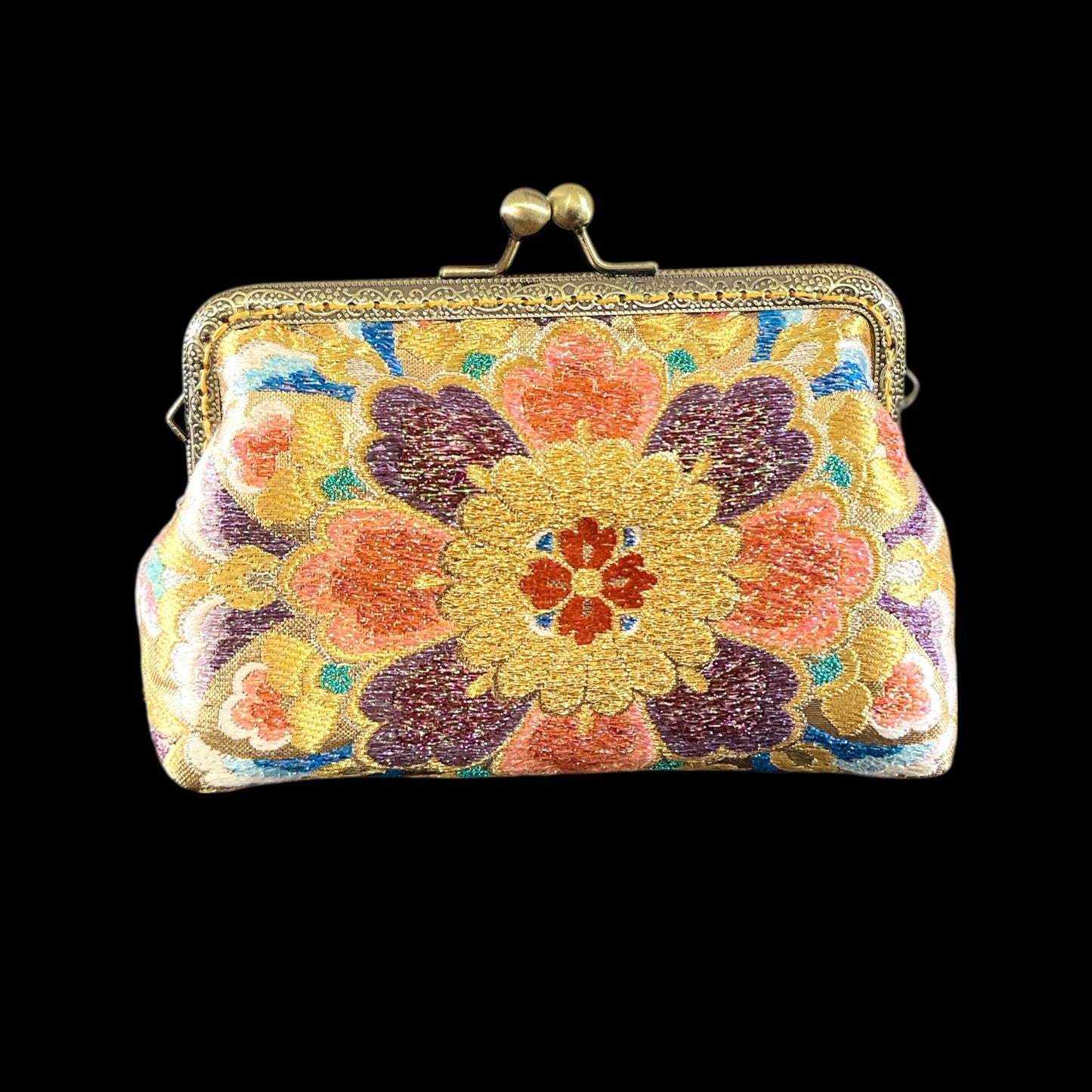 着物リメイクポーチ  [No.469]