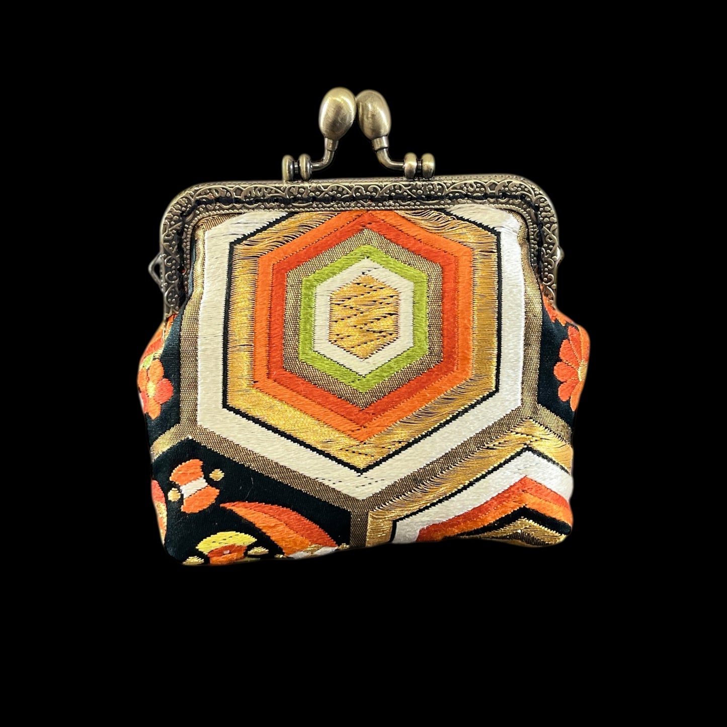 着物リメイクポーチ  [No.470]