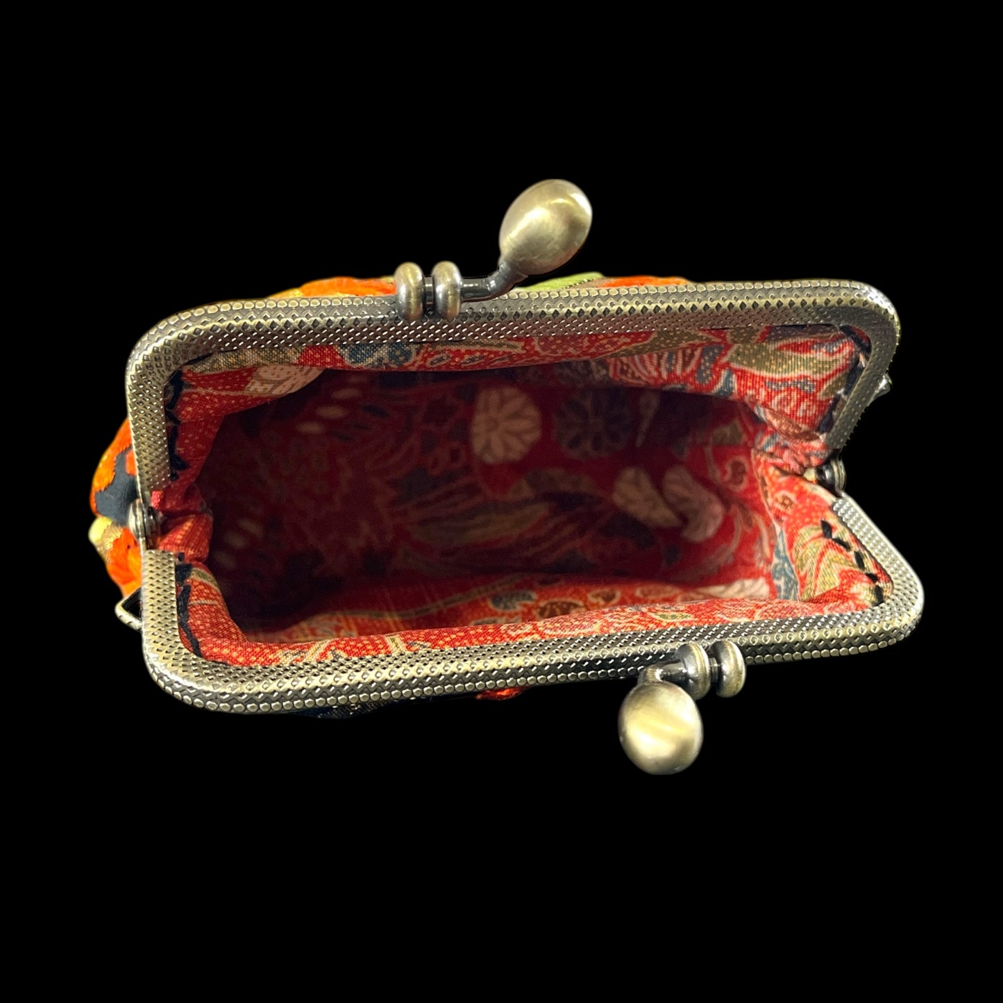 着物リメイクポーチ  [No.470]