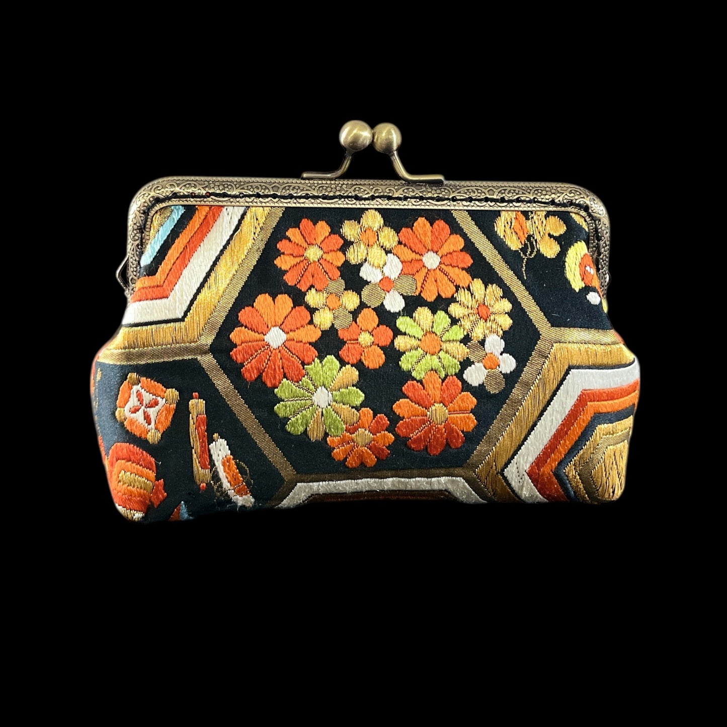 着物リメイクポーチ  [No.470]