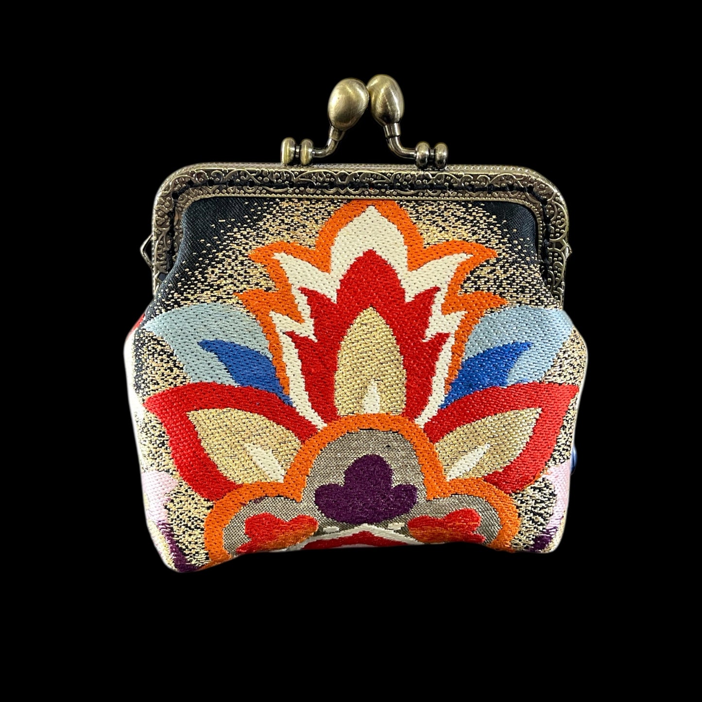 着物リメイクポーチ  [No.473]