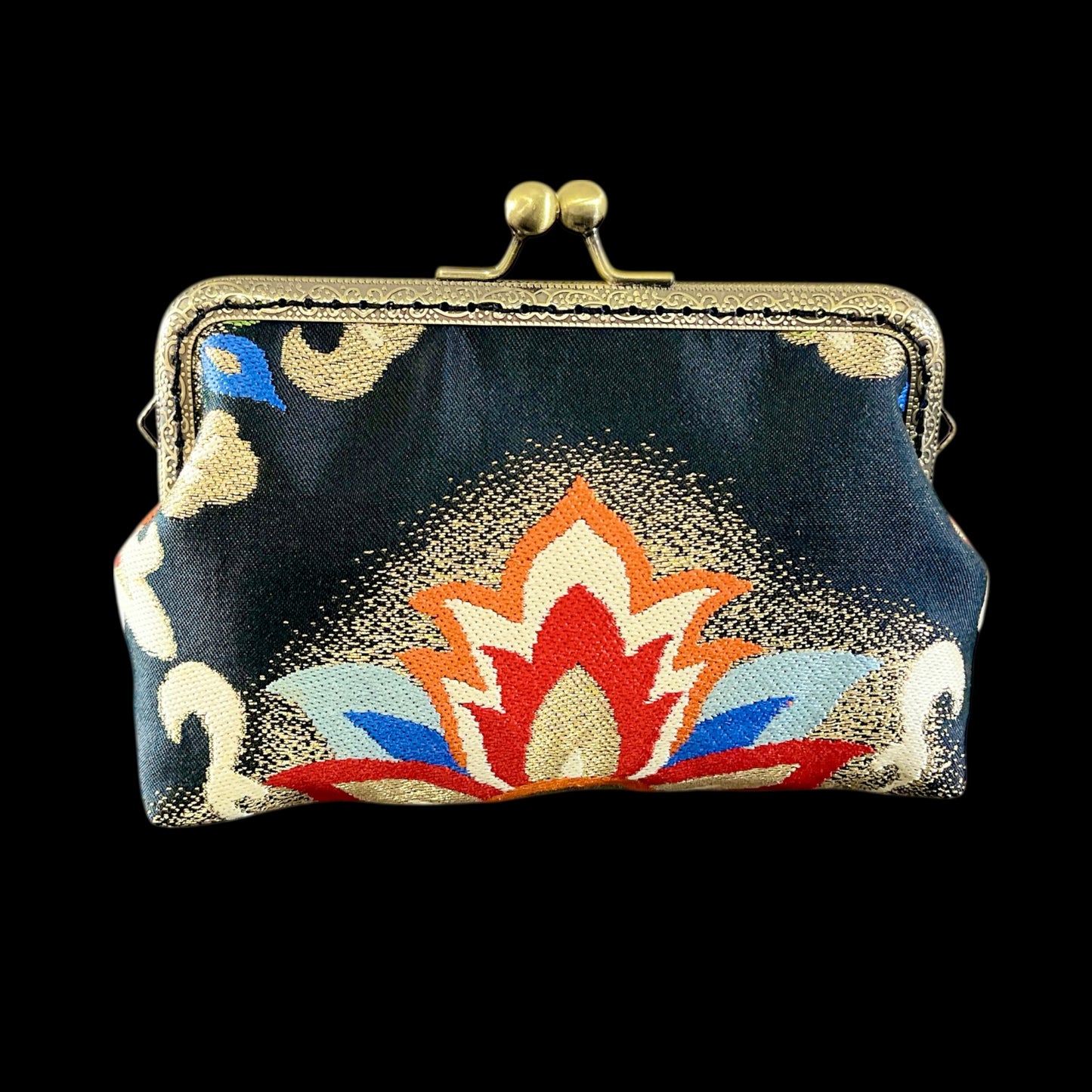 着物リメイクポーチ  [No.473]