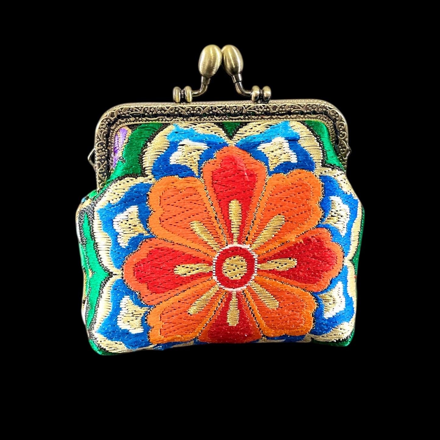 着物リメイクポーチ  [No.474]