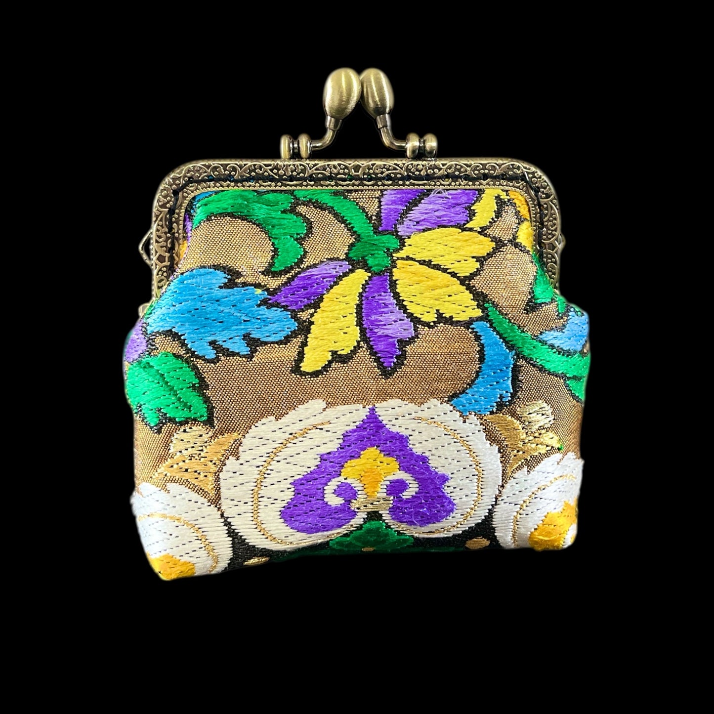 着物リメイクポーチ  [No.474]