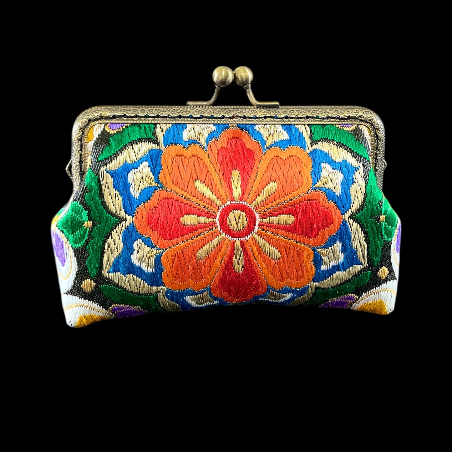 着物リメイクポーチ  [No.474]