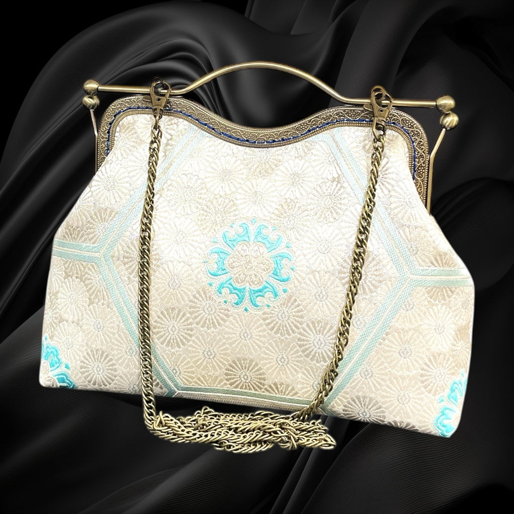 着物リメイクバッグ [No.1576]