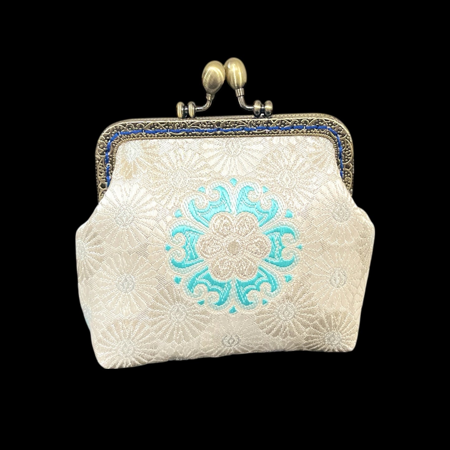 着物リメイクポーチ  [No.477]