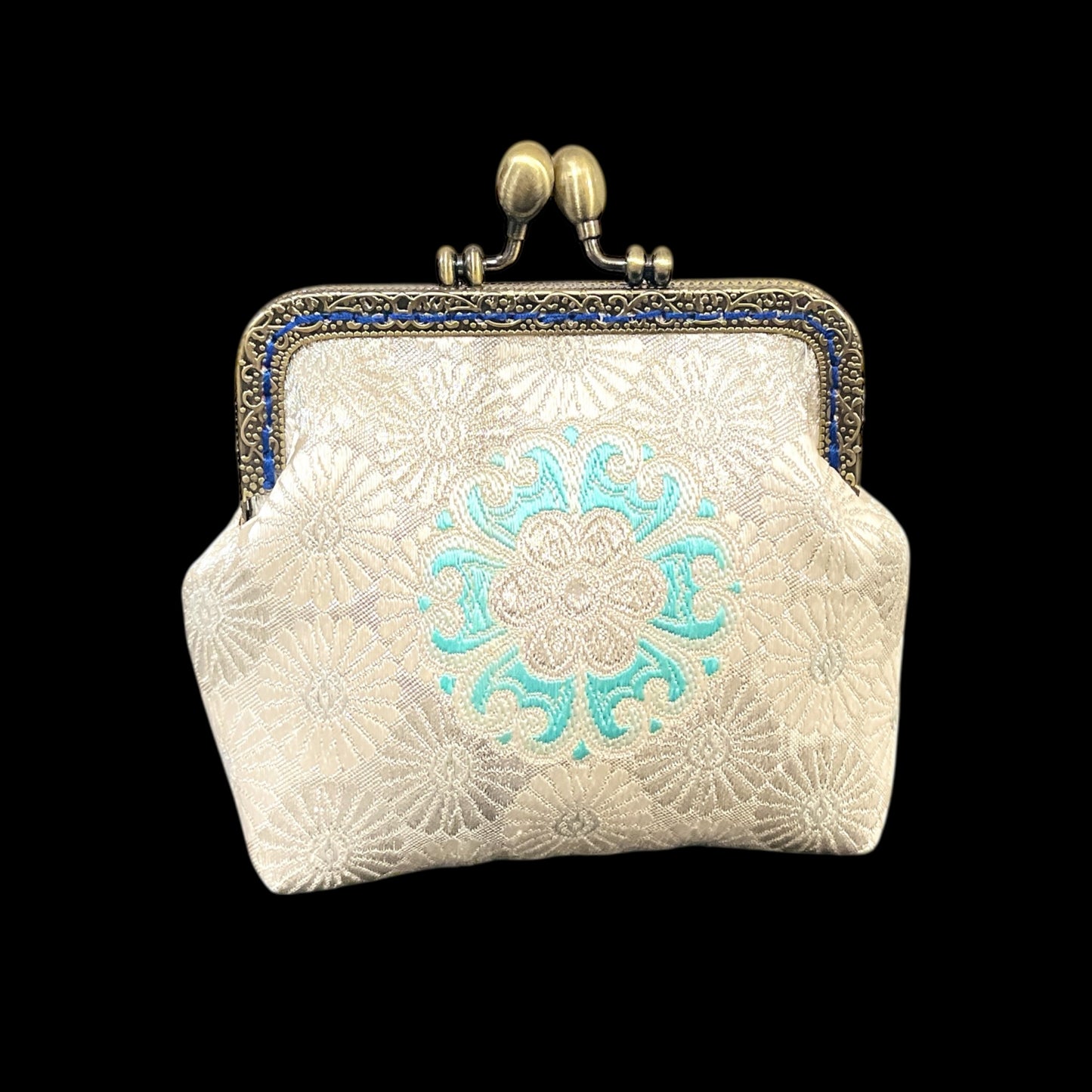 着物リメイクポーチ  [No.477]