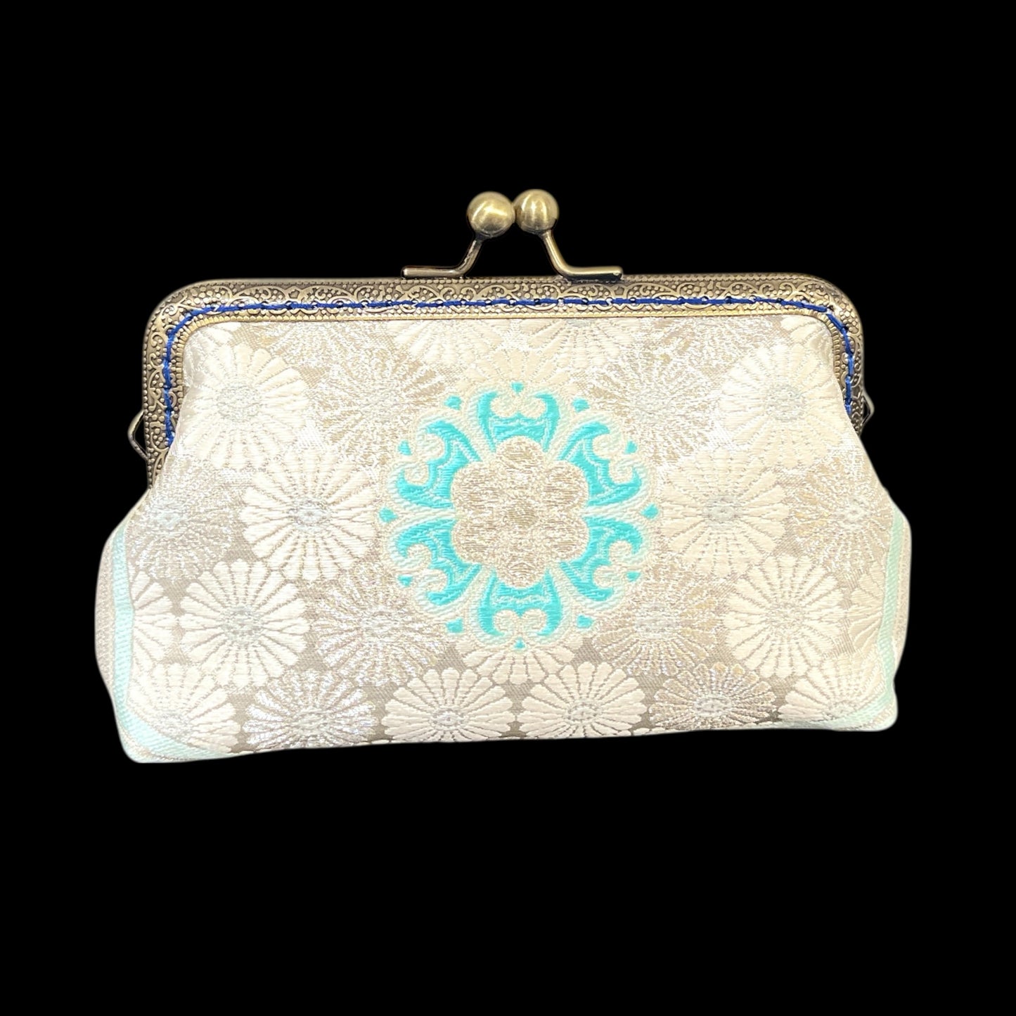 着物リメイクポーチ  [No.477]