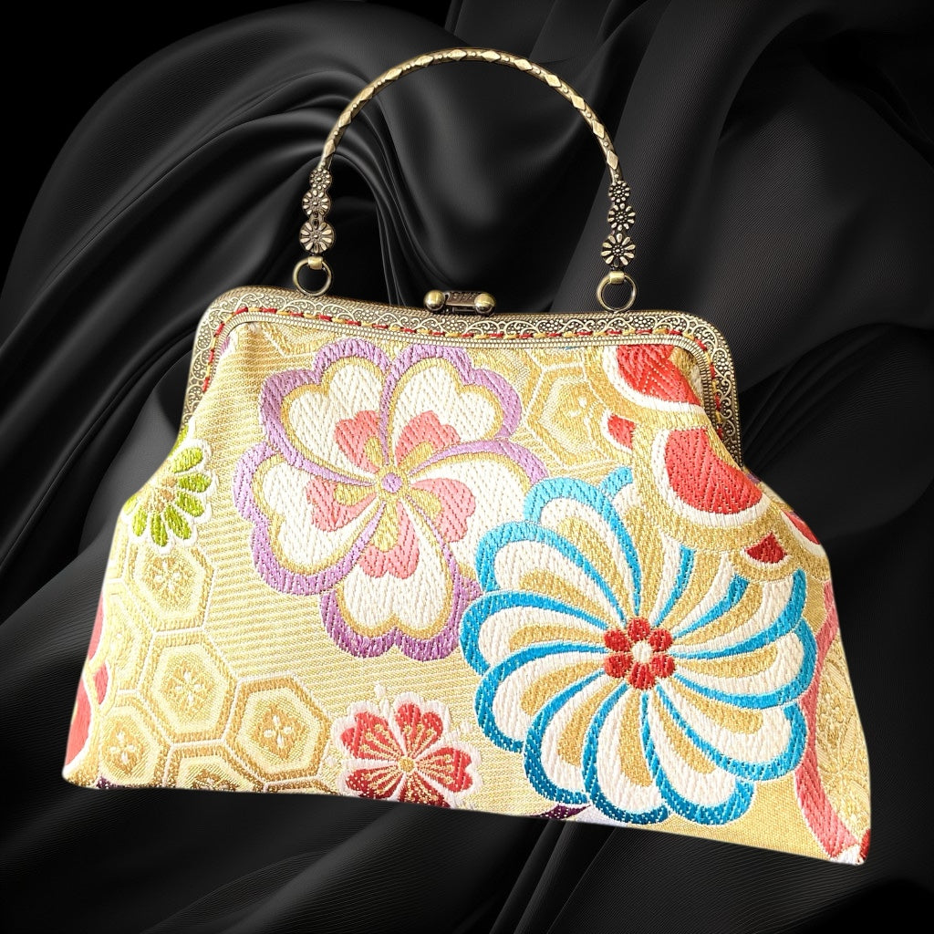 着物リメイクバッグ [No.1584]